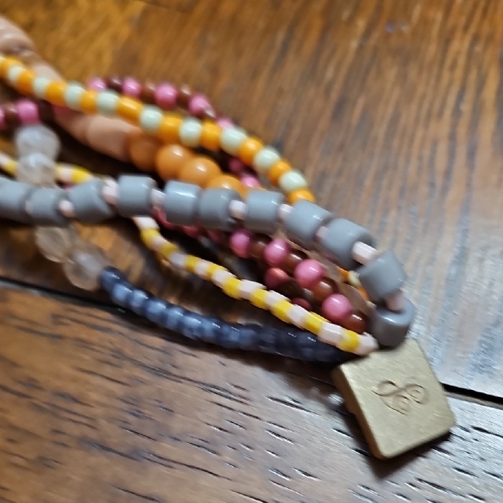 Plunder Multicolor Beaded Bracelet Set - image 8